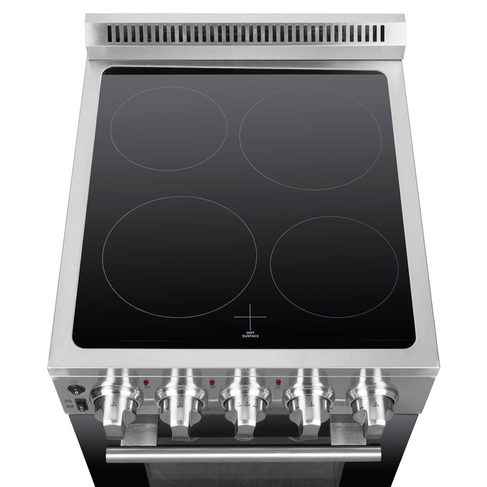 Forno Pallerano 20 Inch Freestanding Electric Range, Compact Design