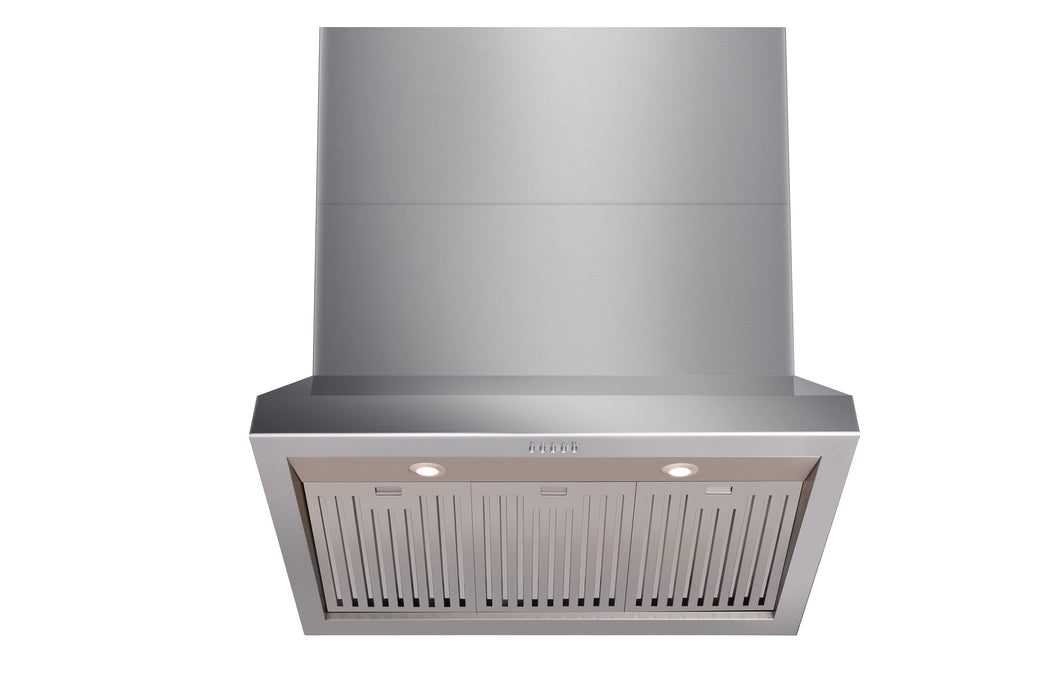 Thor Kitchen 36 Inch Professional Range Hood, 11 Inches Tall in Stainless Steel