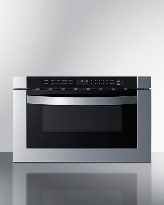 Summit 24" Wide Built-In Drawer Microwave - 1.2 cubic feet