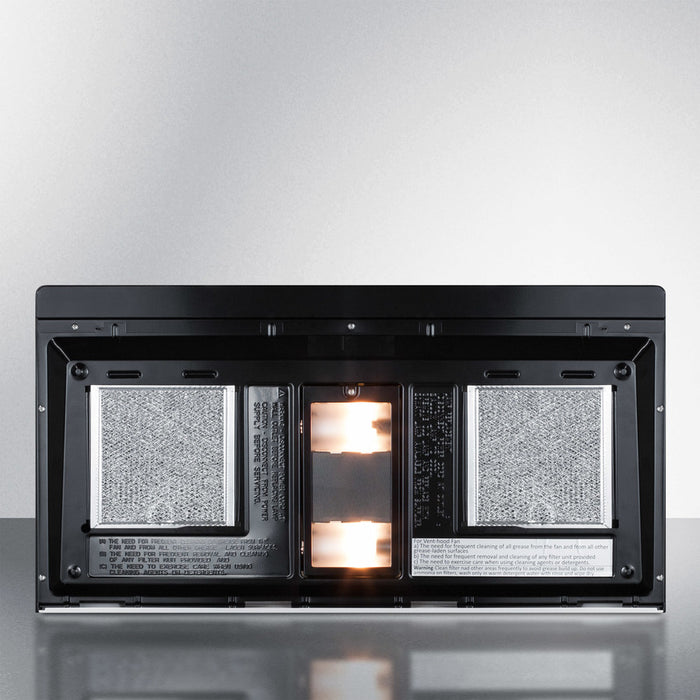 Summit 30" Wide Over-the-Range Microwave  1.6 cubic feet  stainless