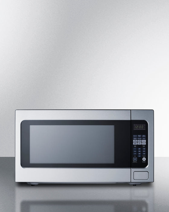 Summit 27" Wide Built-In Microwave (Trim Kit Included) - 2.2 cubic feet interior