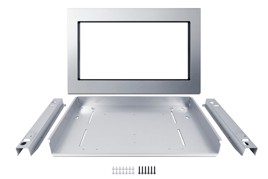 Summit 30" Wide Built-In Microwave (Trim Kit Included)  2.2 cubic feet stainless
