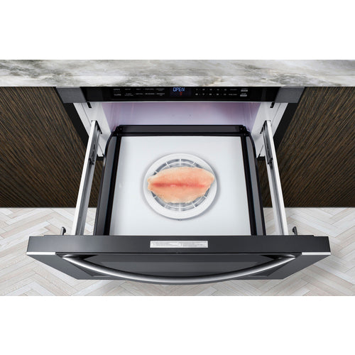 Summit 24" Wide Built-In Drawer Microwave - 1.2 cubic feet