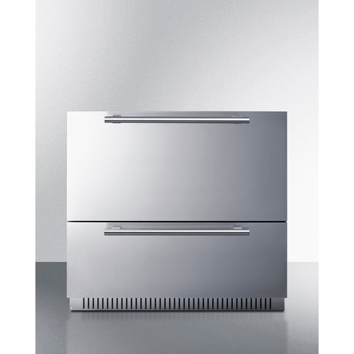 Summit 36" Wide 2-Drawer All-Refrigerator