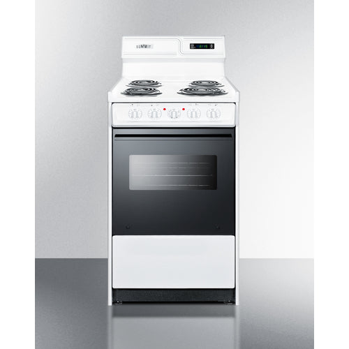 Summit 20" Wide Electric Coil Top Range