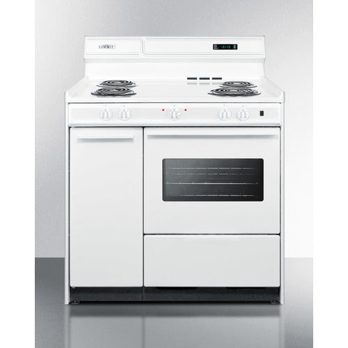 Summit 36" Wide Electric Coil Top Range