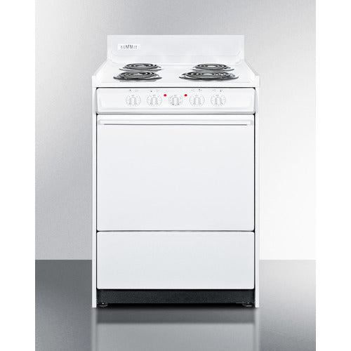 Summit 24" Wide Electric Coil Top Range