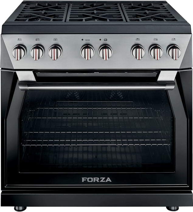 Forza 36 Inch Pro-Style Freestanding Gas Range with 6 Sealed Burner