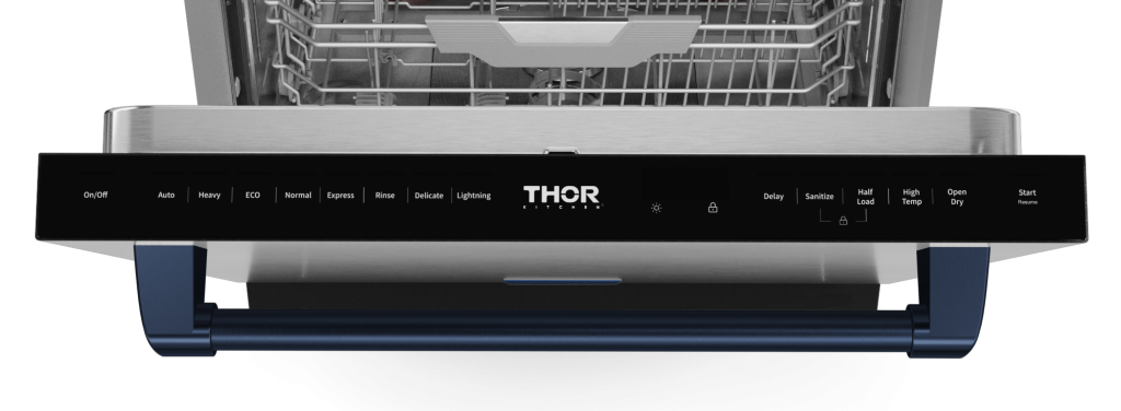 Thor Kitchen 24 Inch Dishwasher Stainless Steel/Navy Blue Gordon Ramsay Series