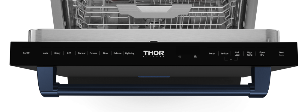 Thor Kitchen 24 Inch Dishwasher Matte Black/Navy Blue Gordon Ramsay Series