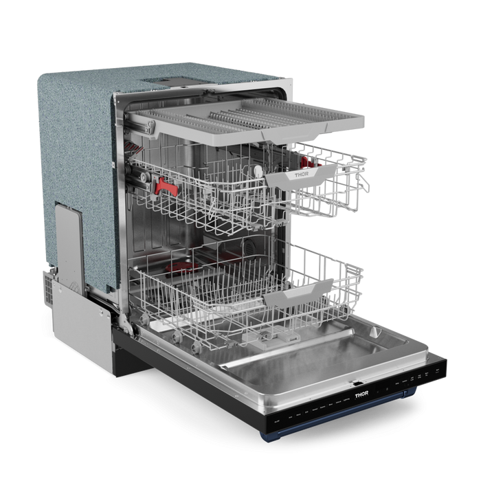 Thor Kitchen 24 Inch Dishwasher Matte Black/Navy Blue Gordon Ramsay Series