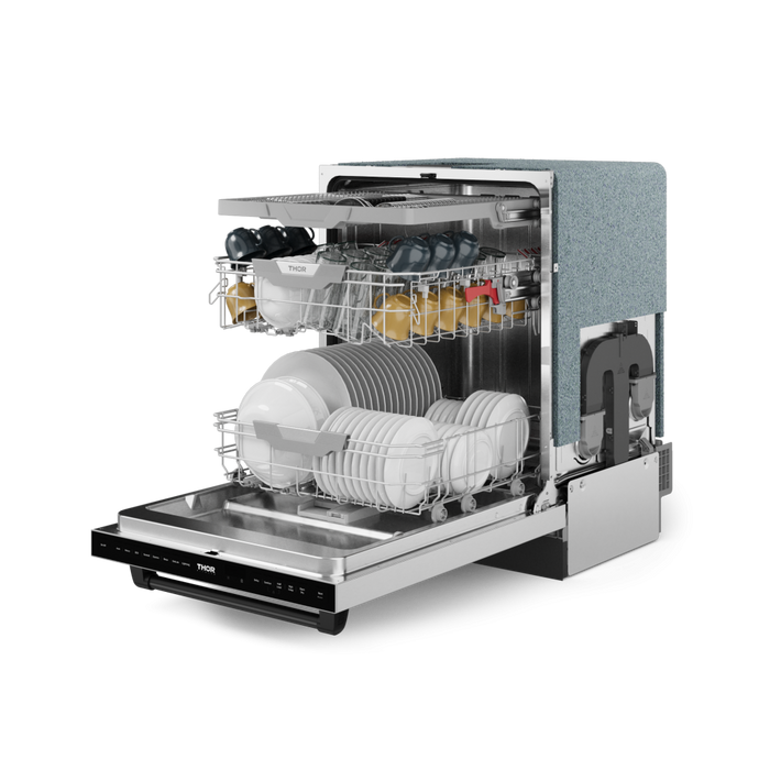 Thor Kitchen 24 Inch Dishwasher Stainless Steel/Black Gordon Ramsay Series