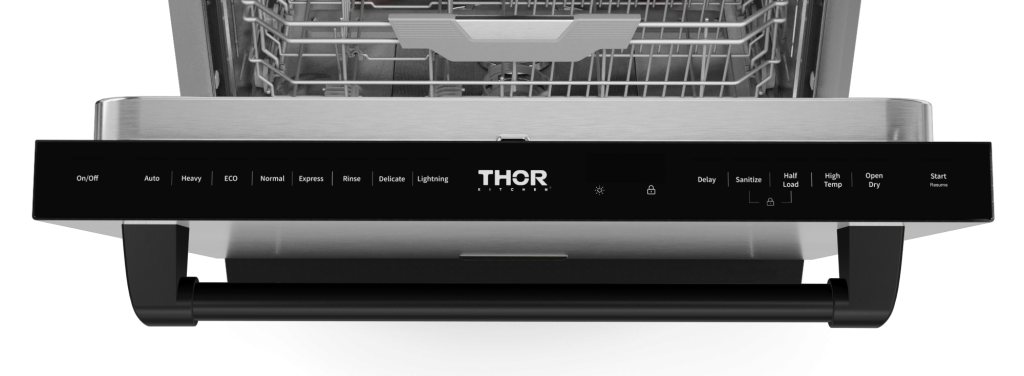 Thor Kitchen 24 Inch Dishwasher Stainless Steel/Black Gordon Ramsay Series