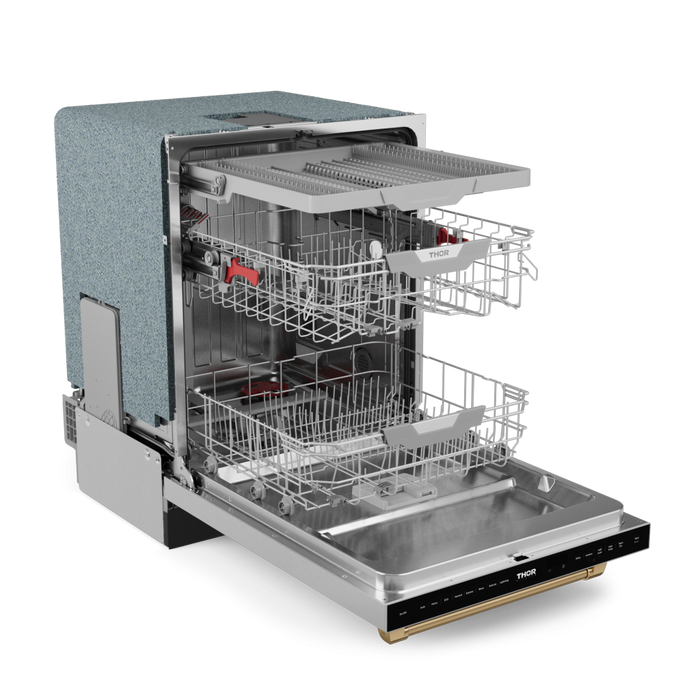 Thor Kitchen 24 Inch Dishwasher Stainless Steel/Bronze Gordon Ramsay Series