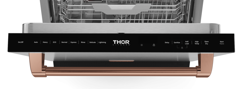 Thor Kitchen 24 Inch Dishwasher Stainless Steel/Rose Gold Gordon Ramsay Series