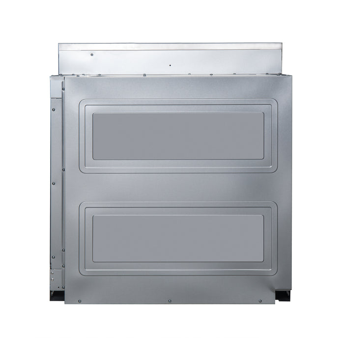 Forno Asti 30-Inch French Door Electric Wall Oven in Stainless Steel, 3.68 cu. ft. True Convection, 3,600W, Air Fry, Sous Vide, Self-Clean