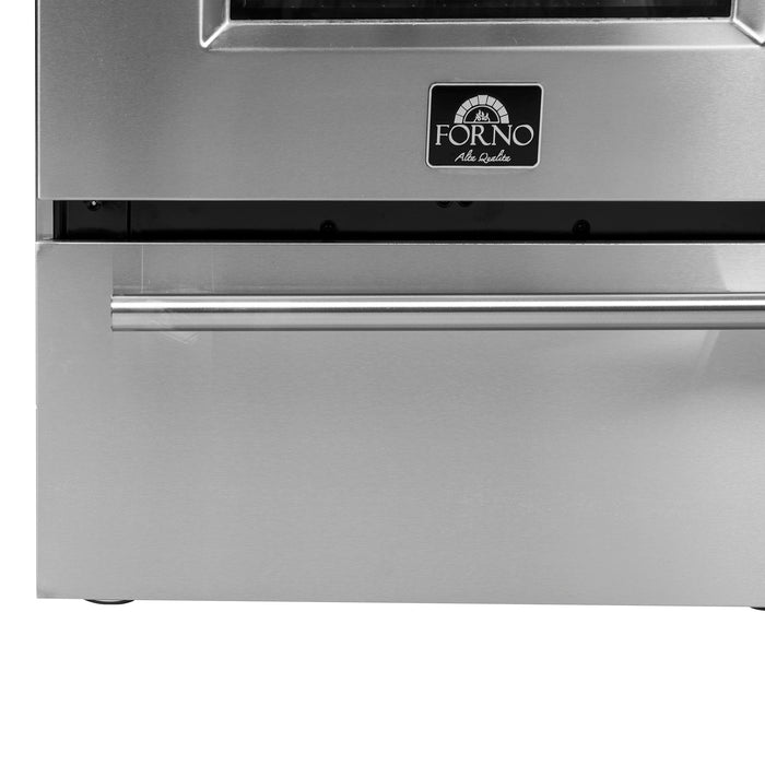 Forno Breno 24-Inch Freestanding Gas Range, Compact Design, Energy Efficient