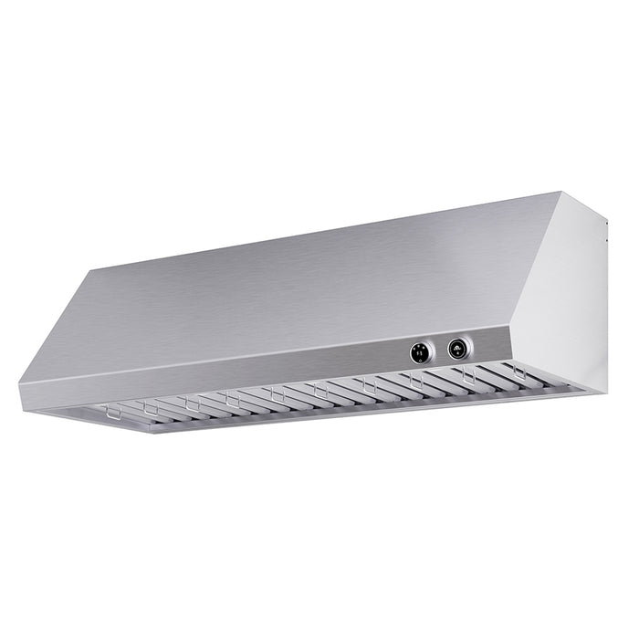 Forno Biagio 60-Inch Wall Mounted Range Hood, Stainless Steel, Heavy Duty