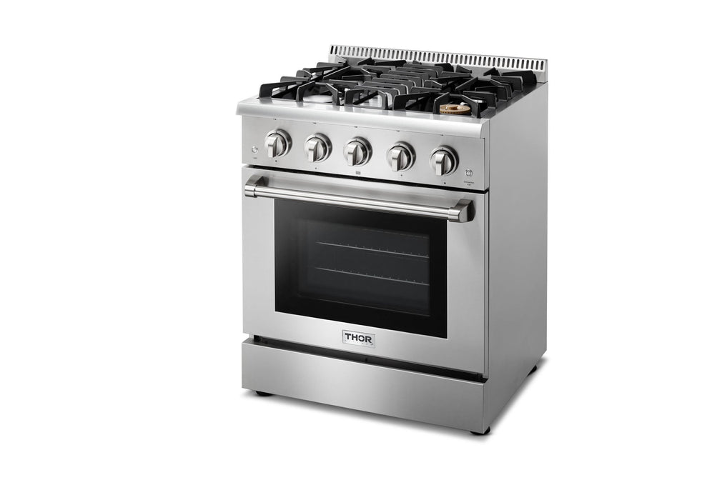 Thor Kitchen 30 Inch Professional Gas Range in Stainless Steel