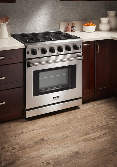 Thor Kitchen 30 Inch Freestanding Gas Range in Stainless Steel