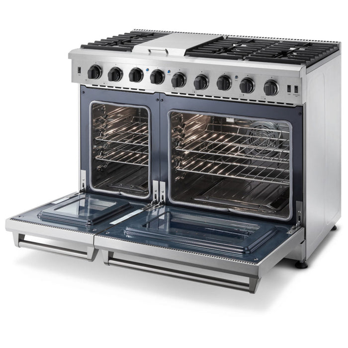 Thor Kitchen 48 Inch Gas Range in Stainless Steel