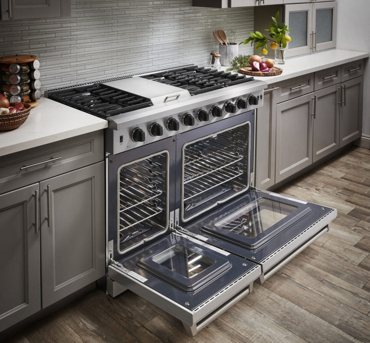 Thor Kitchen 48 Inch Gas Range in Stainless Steel