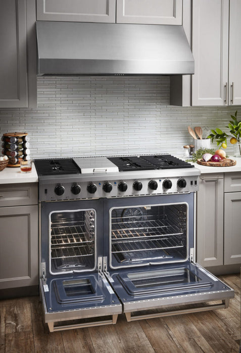 Thor Kitchen 48 Inch Gas Range in Stainless Steel