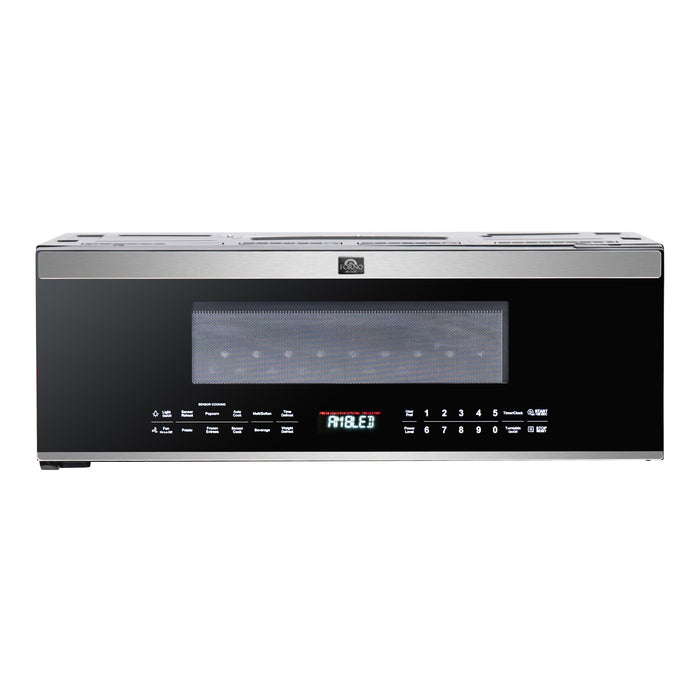 Forno Padula Over the Range Microwave, 30-Inch 1.2 cu.ft., Stainless Steel, 400 CFM, Sensor Cook