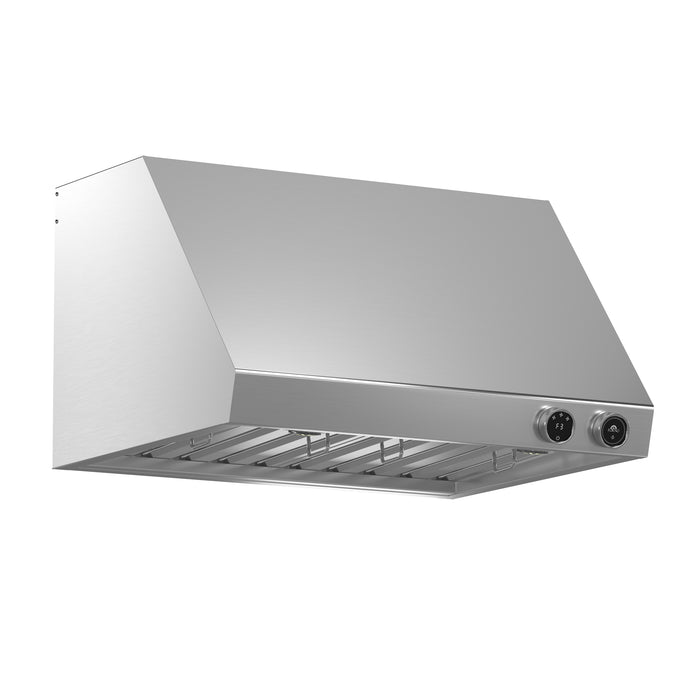 Forno Biagio 30-Inch Wall Mounted Range Hood, Stainless Steel, Heavy Duty