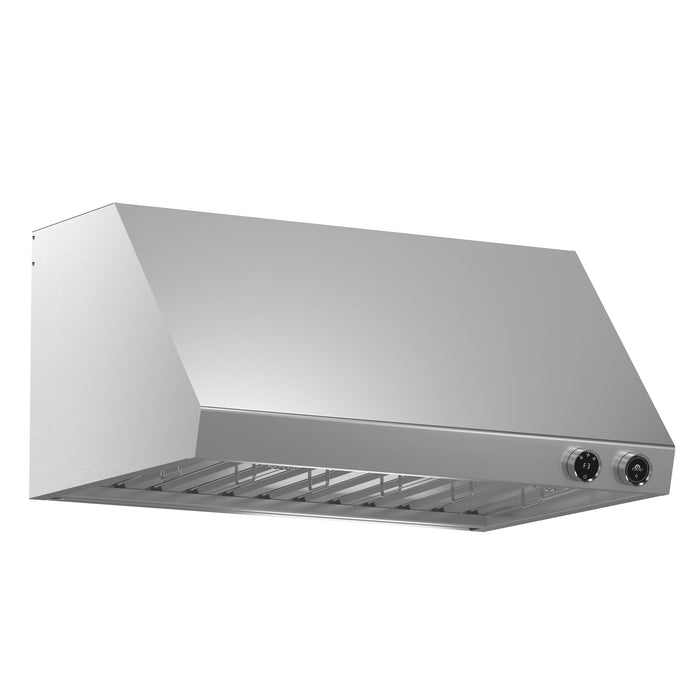 Forno Biagio 36-Inch Wall Mounted Range Hood, Stainless Steel, Heavy Duty