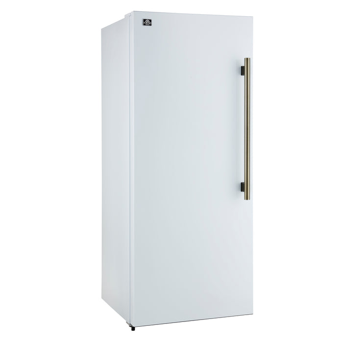 Forno Maderno 28-Inch Built-In Convertible Refrigerator, 13.6 cu.ft, Left Swing, Decorative Grill, ENERGY STAR Certified