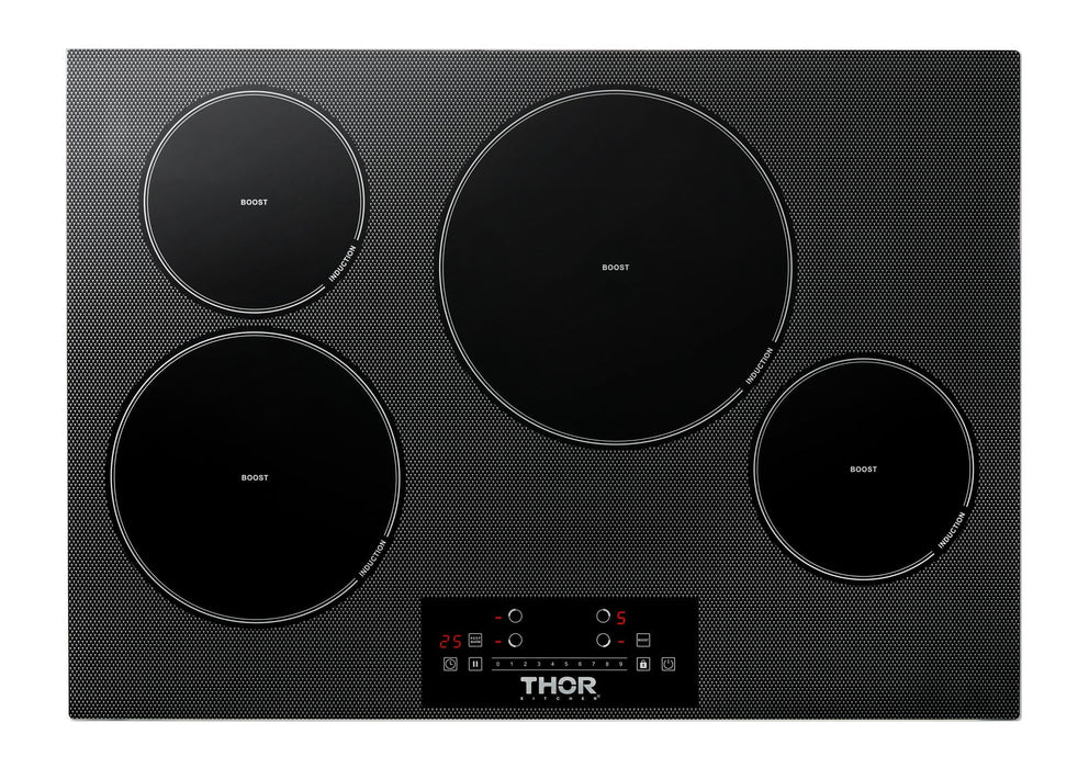 Thor Kitchen 30 Inch Built-In Induction Cooktop with 4 Elements