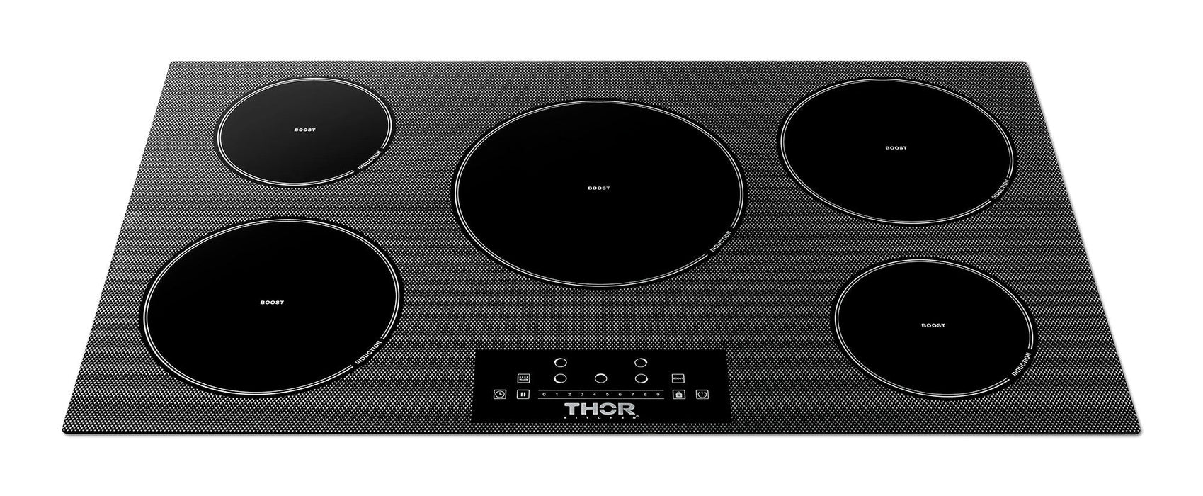 Thor Kitchen 36 Inch Built-In Induction Cooktop with 5 Elements