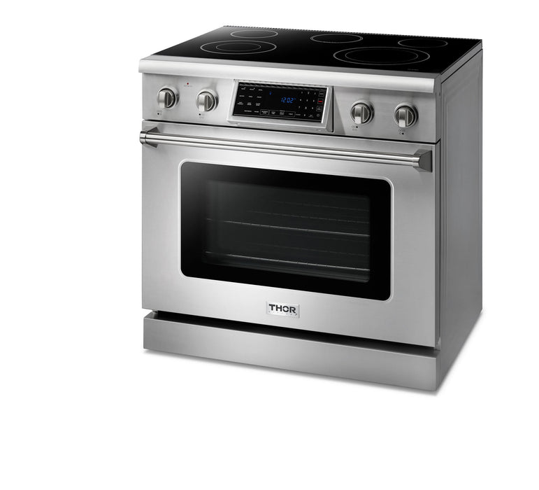 Thor Kitchen 36 Inch Tilt Panel Professional Electric Range