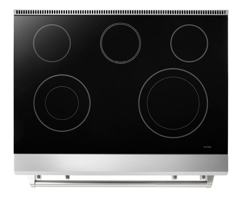 Thor Kitchen 36 Inch Tilt Panel Professional Electric Range