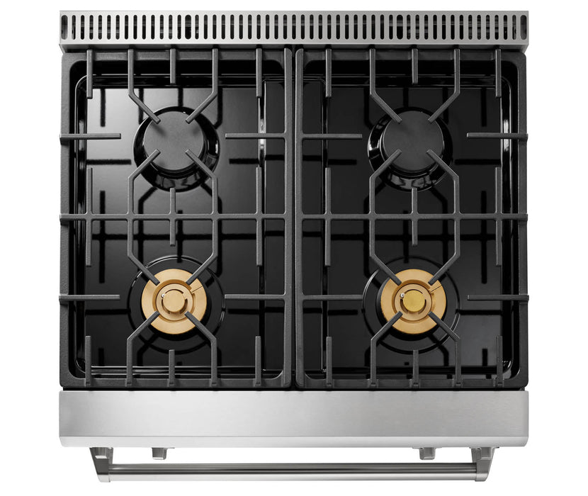 Thor Kitchen 30 Inch Tilt Panel Professional Gas Range