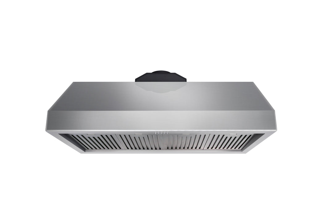 Thor Kitchen 48 Inch Professional Range Hood, 16.5 Inches Tall in Stainless Steel