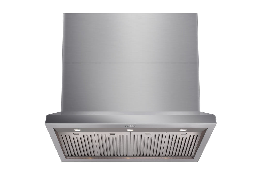 Thor Kitchen 48 Inch Professional Range Hood, 11 Inches Tall in Stainless Steel