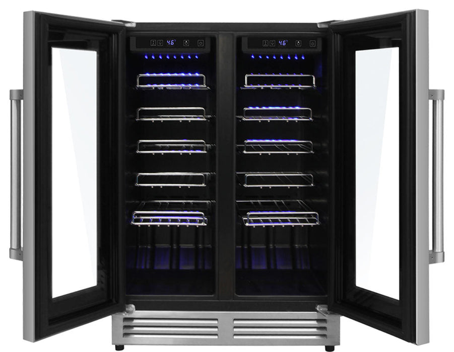 Thor Kitchen 42 Bottle Dual Zone Built-in Wine Cooler