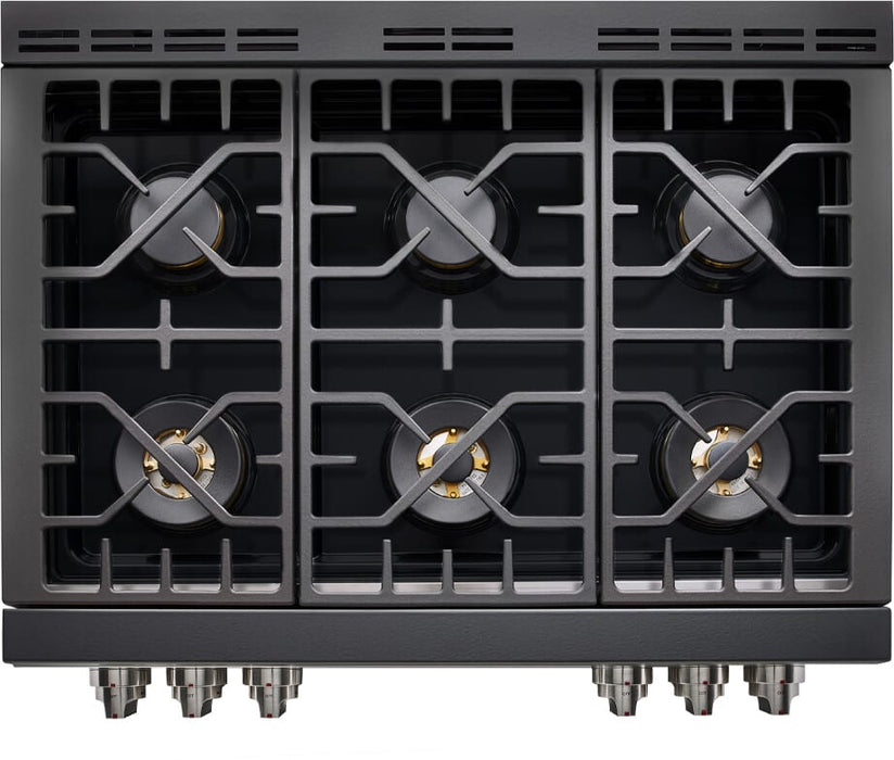 Forza 36 Inch Gas Rangetop with 6 Sealed Burners