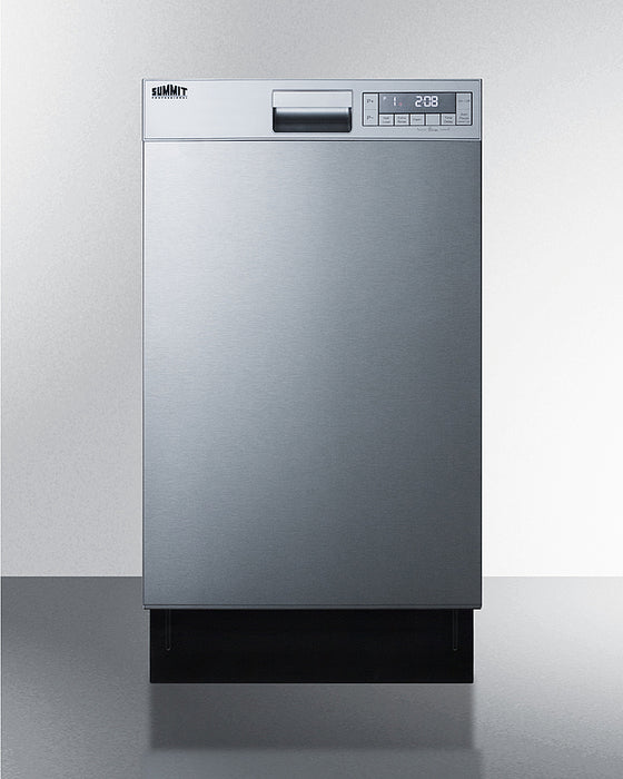 Summit 18" Wide Built-In Dishwasher