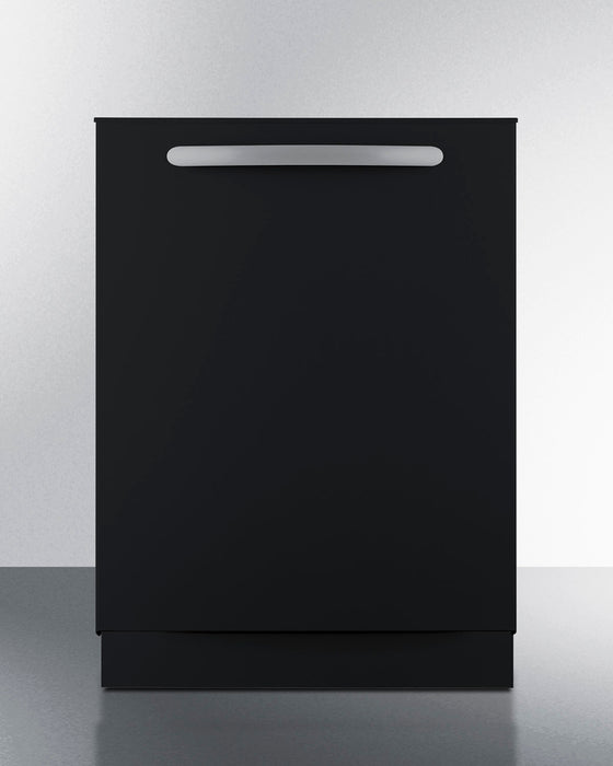 Summit 24" Wide Built-In Dishwasher, ADA Compliant Black