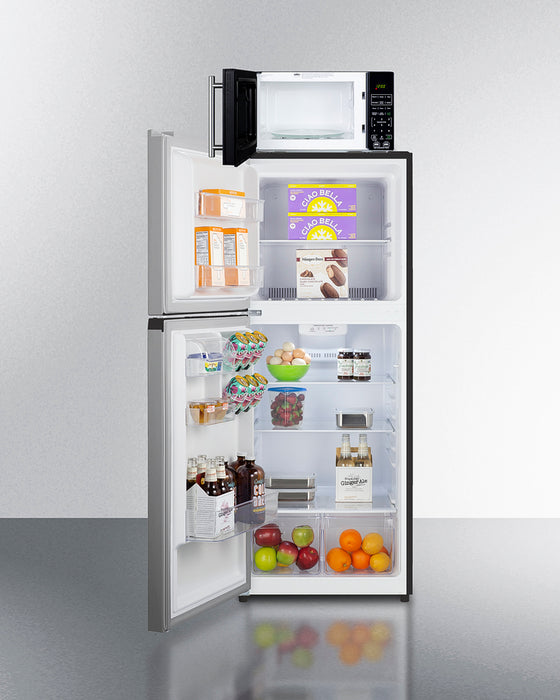 Summit Microwave/Refrigerator-Freezer Combination with Allocator