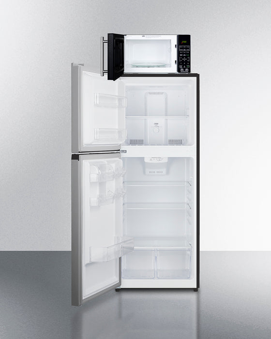 Summit Microwave/Refrigerator-Freezer Combination with Allocator