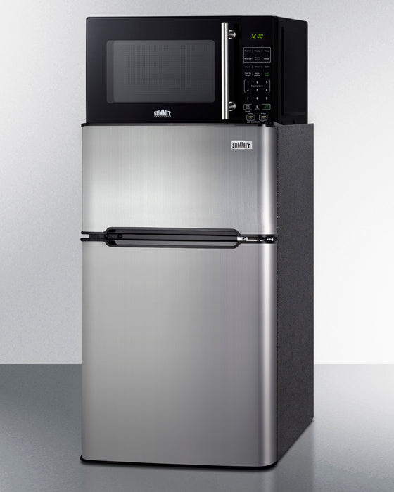 Summit Microwave/Refrigerator-Freezer Combination with Allocator