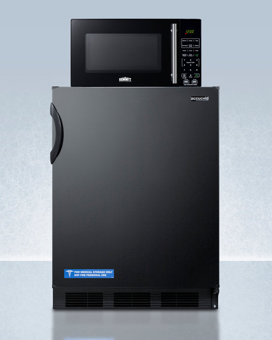 Summit Microwave/Refrigerator-Freezer Combination with Allocator