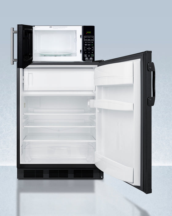 Summit Microwave/Refrigerator-Freezer Combination with Allocator