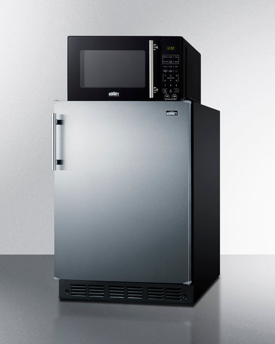 Summit Microwave/Refrigerator-Freezer Combination with Allocator