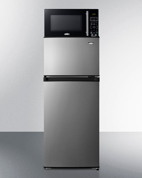 Summit Microwave/Refrigerator-Freezer Combination with Allocator