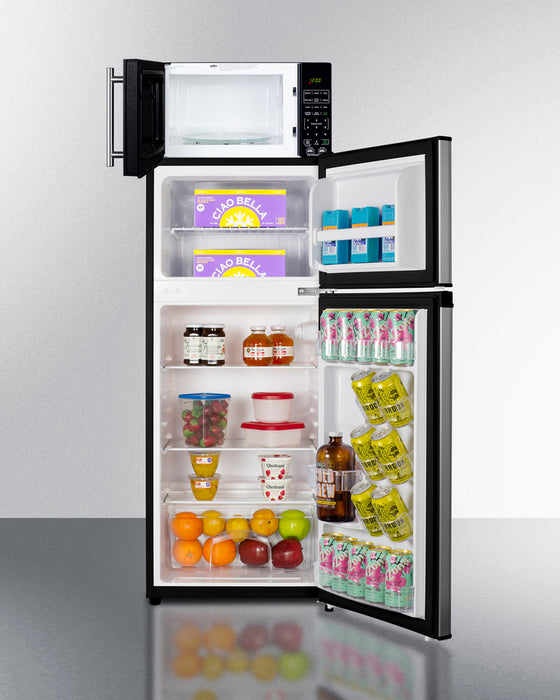 Summit Microwave/Refrigerator-Freezer Combination with Allocator